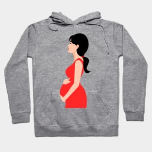 A Pregnant Woman Hoodie